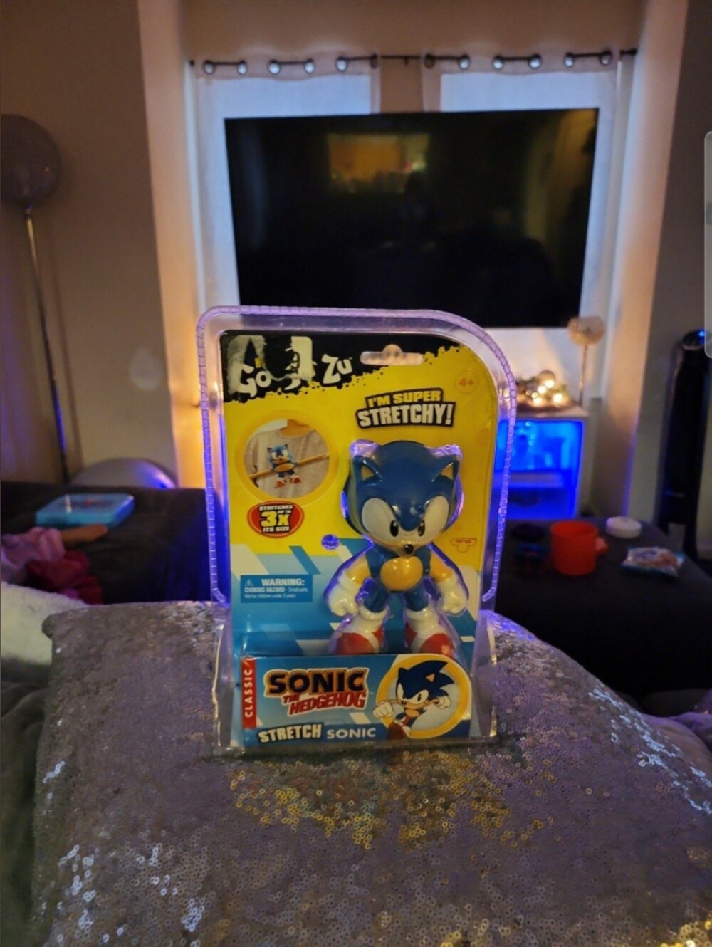 Sonic the Hedgehog Stretch Figure - Blue